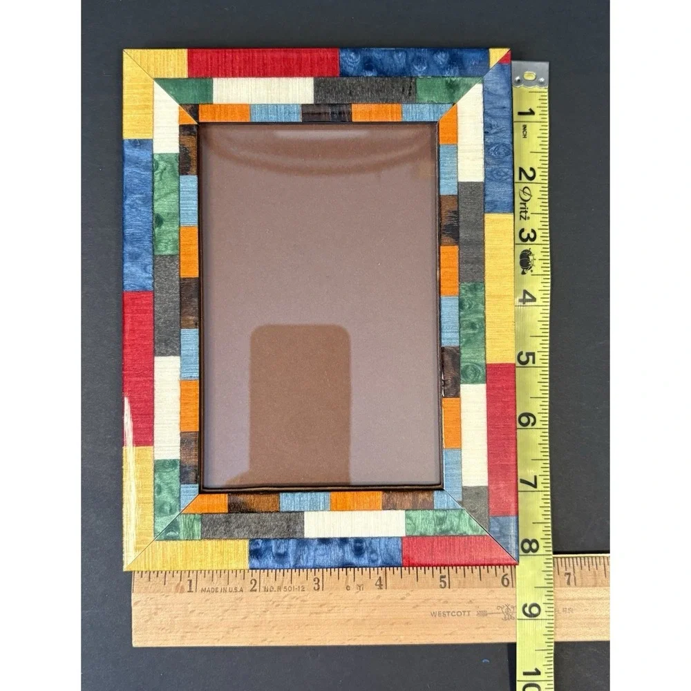 Natalini Made in Italy Multicolor Wood Frame Fits 4